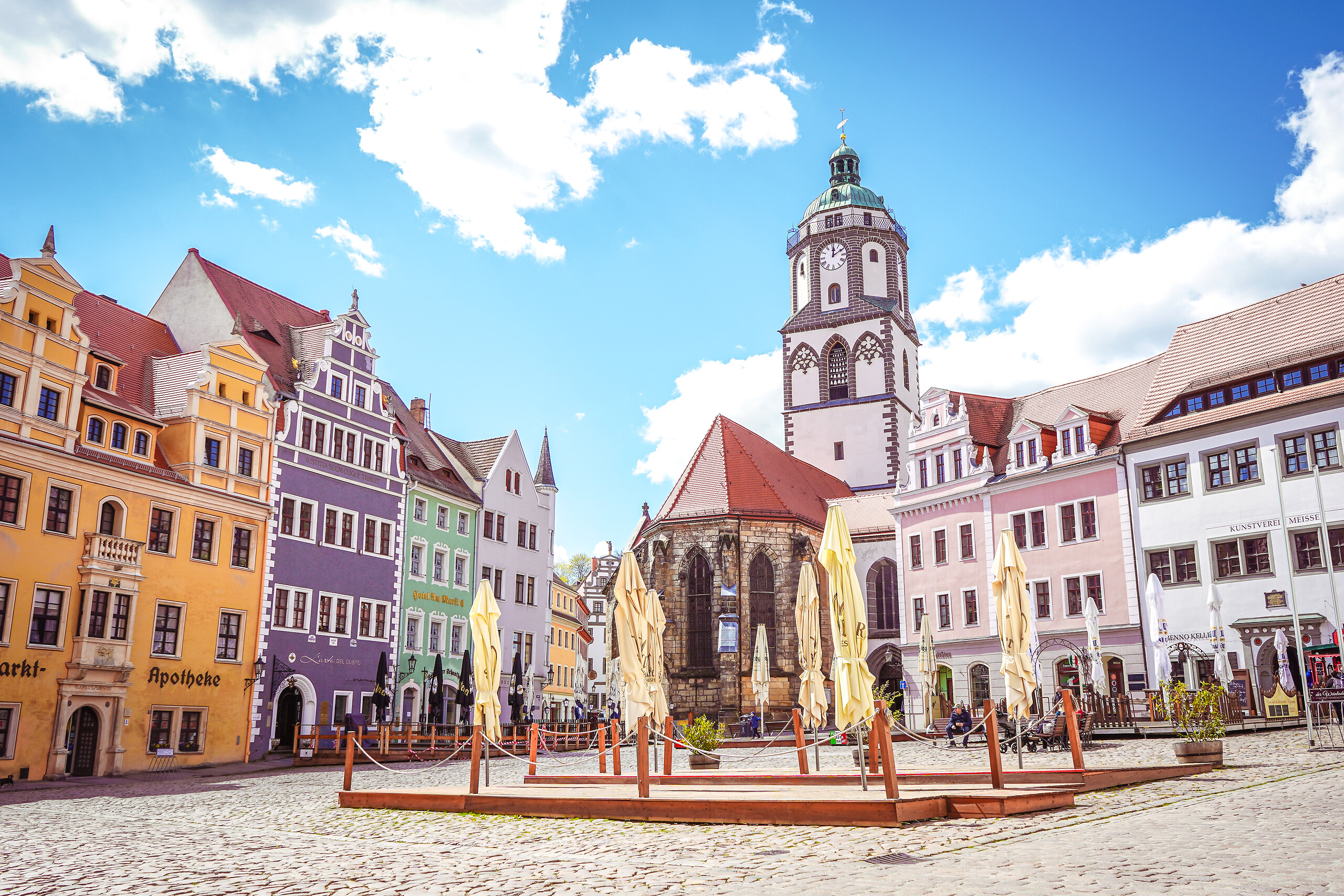 Porcelain town and wine growing region. Meissen is not only a beauty, but also something for discoverers and the perfect day trip from Dresden. Photo: Florian Kneffel (DML-BY)