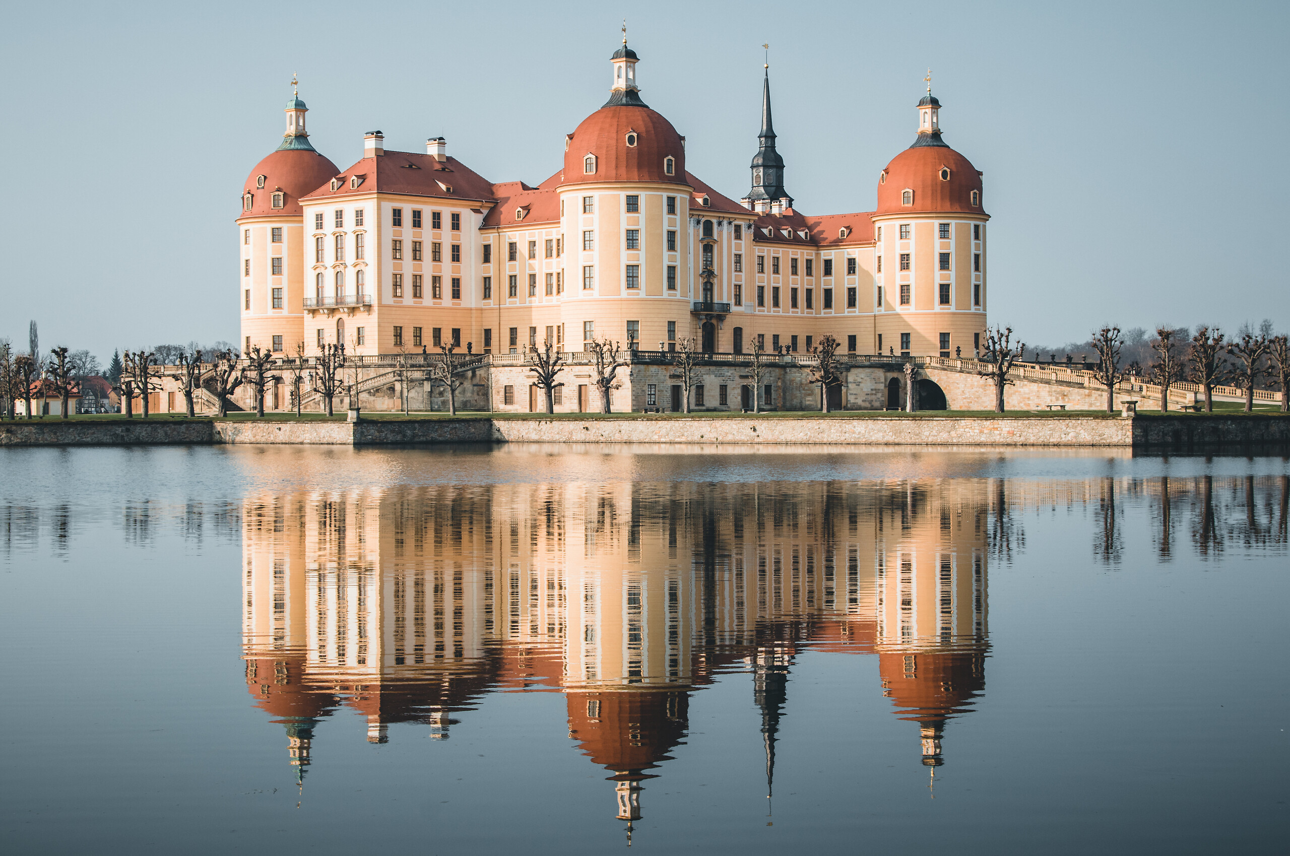 View of Moritzburg Castle. Photo: Patrick Eichler (DML-BY)